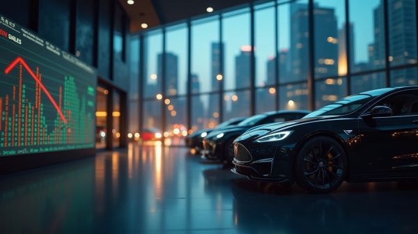 Des surprises sur le marché automobile : entre baisse des ventes et hausse électrique