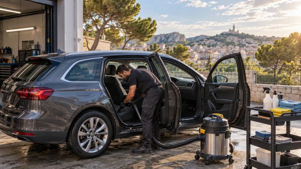 Top services de nettoyage automobile à Marseille 12e